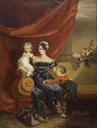 George Dawe Charlotte of Prussia with children Germany oil painting artist